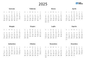 current yearly calendar