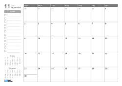 On the left are a TO-DO list and previous/next month mini calendars. On the right is a 7 × 5 monthly calendar – monthly calendar template (Horizontal).