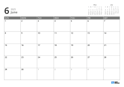 Mini calendars for the previous and next month are at the top right, and a 7 × 5 monthly calendar is at the bottom – monthly calendar template (Horizontal).