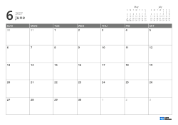 Mini calendars for the previous and next month are at the top right, and a 7 × 5 monthly calendar is at the bottom – monthly calendar template (Horizontal).