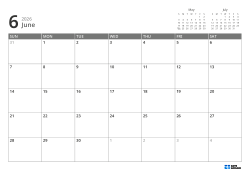 Mini calendars for the previous and next month are at the top right, and a 7 × 5 monthly calendar is at the bottom – monthly calendar template (Horizontal).