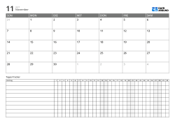 Monatskalender mit erweitertem Daily-Tracker kombiniert – Monatsplaner für mehrere Aufgaben