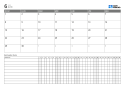 Calendario mensual con tracker diario ampliado – planificador mensual para múltiples tareas