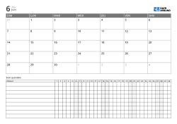 Calendrier mensuel avec tracker quotidien étendu – planificateur mensuel pour tâches multiples