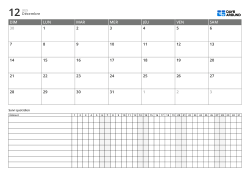 Calendrier mensuel avec tracker quotidien étendu – planificateur mensuel pour tâches multiples