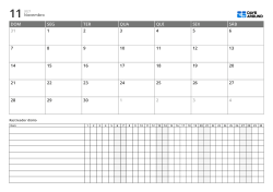 Calendário mensal com tracker diário ampliado – planejador mensal para múltiplas tarefas