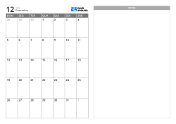 Modelo de calendário mensal de 5 semanas com layout dividido para organizar compromissos e anotações rapidamente (horizontal)