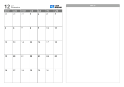 Plantilla de calendario mensual de 5 semanas con diseño dividido para organizar horarios y notas de un vistazo (horizontal)