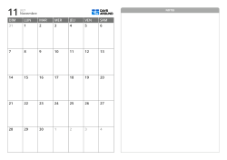 Modèle de calendrier mensuel sur 5 semaines avec mise en page divisée pour organiser planning et notes en un coup d’œil (horizontal)