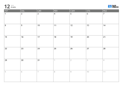 Pazartesi başlangıçlı yatay aylık takvim şablonu – sabit 6 haftalık düzenli yazdırılabilir takvim