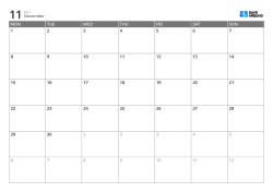 Monday-start landscape monthly calendar template – printable calendar with fixed 6-week layout