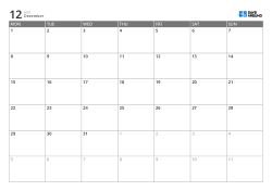 Monday-start landscape monthly calendar template – printable calendar with fixed 6-week layout
