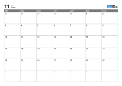 Pazartesi başlangıçlı yatay aylık takvim şablonu – sabit 6 haftalık düzenli yazdırılabilir takvim