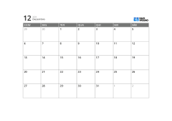 Modelo de calendário mensal de 5 semanas com margens amplas para anotações livres (horizontal)