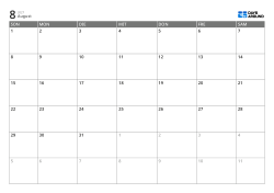 Monatskalender-Vorlage mit 6-Wochen-Übersicht, breiten Werktagsfeldern und reduziertem Wochenendbereich, druckbarer Kalender