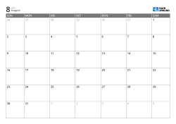 Monatskalender-Vorlage mit 6-Wochen-Übersicht, breiten Werktagsfeldern und reduziertem Wochenendbereich, druckbarer Kalender
