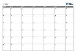 Plantilla de calendario mensual de 6 semanas con días laborables ampliados y espacio reducido en fin de semana, calendario imprimible