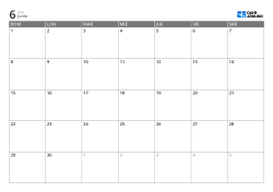 Calendario mensual imprimible con un diseño optimizado de tabla de 7 columnas × 4–6 filas (horizontal)