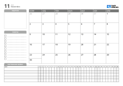 Modelo de calendário mensal horizontal com metas, lista de tarefas e acompanhamento diário