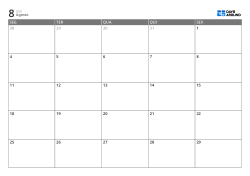 Modelo de calendário mensal horizontal apenas com dias úteis: planejador de agenda e estudo