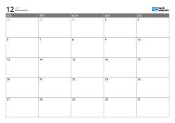 Modelo de calendário mensal horizontal apenas com dias úteis: planejador de agenda e estudo