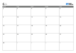 Monatskalender-Vorlage im Querformat nur mit Werktagen: Termin- und Lernplaner