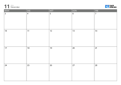 Monatskalender-Vorlage im Querformat nur mit Werktagen: Termin- und Lernplaner