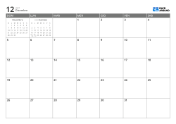 Calendario mensile 7 × 5 con mini calendari del mese precedente e successivo negli spazi liberi – modello (Orizzontale).
