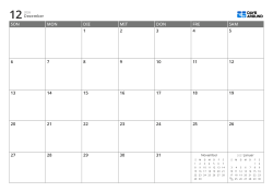 Monatskalender 7 × 5 mit Mini-Kalendern für den Vor- und Folgemonat im freien Bereich – Vorlage (Querformat).