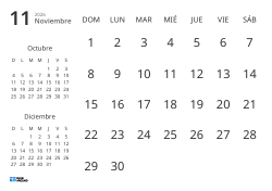Plantilla de calendario mensual solo con fechas e incluye mini calendarios del mes anterior y siguiente (Horizontal)