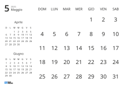Modello di calendario mensile con solo le date e mini calendari del mese precedente e successivo (Orizzontale)