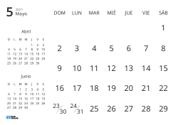 Plantilla de calendario mensual solo con fechas e incluye mini calendarios del mes anterior y siguiente (Horizontal)