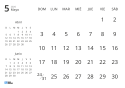Plantilla de calendario mensual solo con fechas e incluye mini calendarios del mes anterior y siguiente (Horizontal)