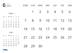 Plantilla de calendario mensual solo con fechas e incluye mini calendarios del mes anterior y siguiente (Horizontal)