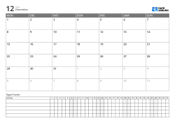 6-Zeilen-Monatskalender mit Montag-Start und Daily-Tracker im Landscape-Layout, Planung und Gewohnheiten auf einer Seite verwalten