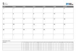 Plantilla de planner en formato horizontal con calendario mensual de 6 filas que comienza en lunes y seguimiento diario para gestionar horarios y hábitos en una sola página