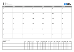 Plantilla de planner en formato horizontal con calendario mensual de 6 filas que comienza en lunes y seguimiento diario para gestionar horarios y hábitos en una sola página