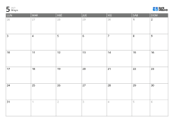 Plantilla de calendario mensual de 6 semanas con inicio en lunes, días laborables ampliados y fin de semana colocado al final de la semana, calendario imprimible