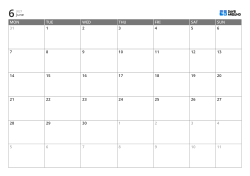 Monday-start 6-week monthly calendar template with expanded weekday columns and weekend placed at the end of the week, printable calendar