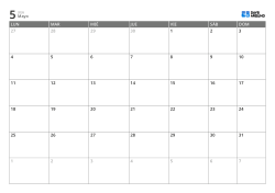 Plantilla de calendario mensual de 6 semanas con inicio en lunes, días laborables ampliados y fin de semana colocado al final de la semana, calendario imprimible