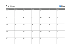 5-week monthly calendar template that uses both date boxes and surrounding margins for notes and scheduling (horizontal)