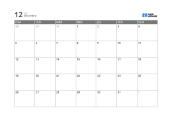 Modèle de calendrier mensuel sur 5 semaines combinant cases de date et marges pour notes et planning (horizontal)