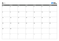 Monatskalender im 7-Spalten × 6-Zeilen-Layout – Monatskalender-Vorlage (Querformat).