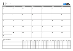 Modello planner orizzontale con calendario mensile e tracker giornaliero, gestisci impegni, lavoro e routine in una pagina