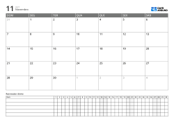 Modelo de planner horizontal com calendário mensal e rastreador diário, gerencie agenda, tarefas e rotinas em uma página