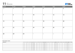 Plantilla de planificador horizontal con calendario mensual y rastreador diario, gestiona horarios, tareas y rutinas en una página