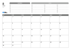 ऊपर प्राथमिकताएँ और TO-DO सूची हैं, नीचे 7 × 5 का मासिक कैलेंडर — टेम्पलेट (हॉरिज़ॉन्टल)।